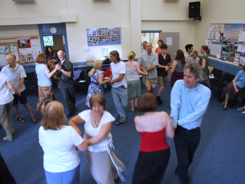 Ceilidh dancing