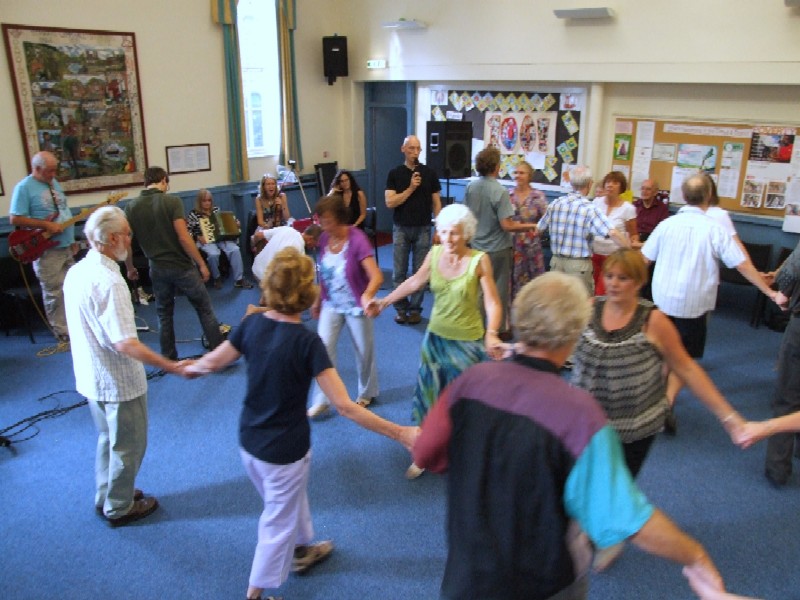 Ceilidh dancing