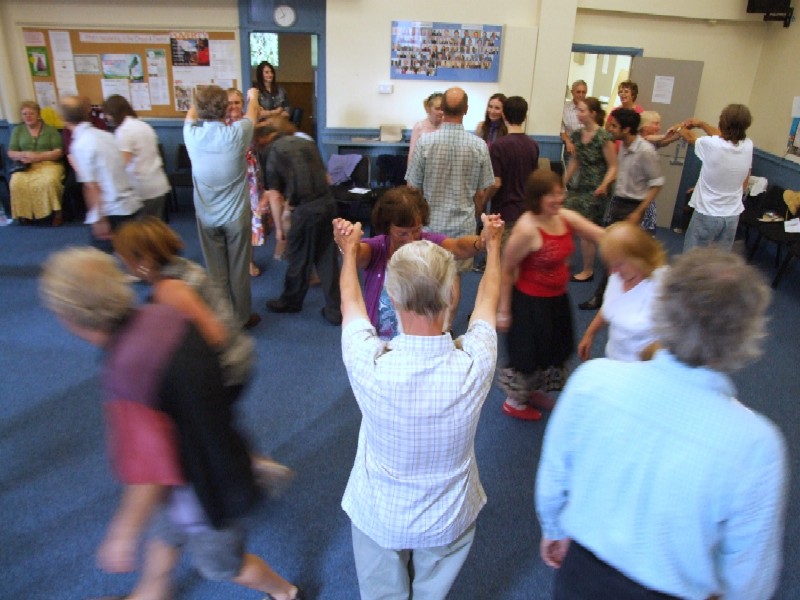 Ceilidh dancing