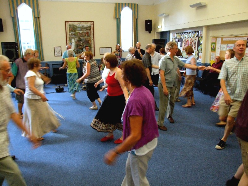 Ceilidh dancing