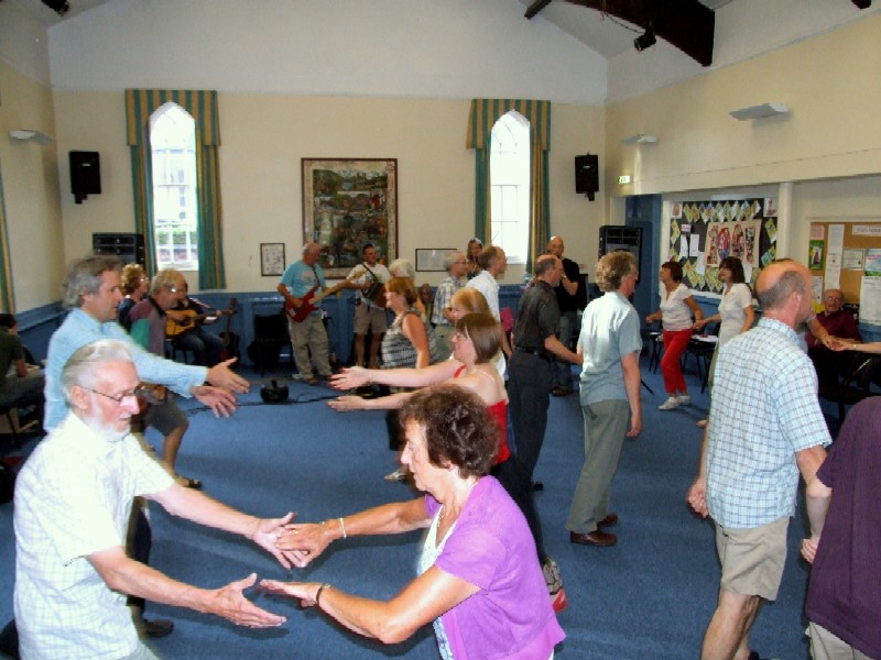 Ceilidh dancing