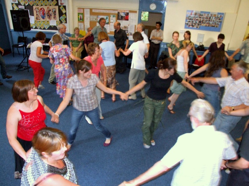 Ceilidh dancing